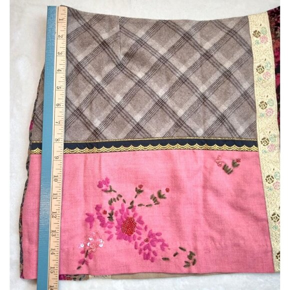 Mini skirt by Plenty!  Multi pattern Size Medium Fun and Unique Super Cute! - Picture 3 of 9